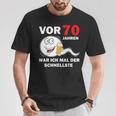 70Th Birthday Man 70 Years Decoration 70S 70Th Birthday T-Shirt Lustige Geschenke