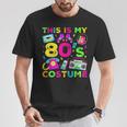 This Is My 80S Costume 80'S Style Eighties Retro Party T-Shirt Personalized Gifts