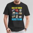 80S Retro Party Fancy Dress Cassette I Love The 90S T-Shirt Lustige Geschenke
