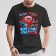 9 Year Old For Boys 9Th Birthday Boy 9 Year Old Boy T-Shirt Funny Gifts