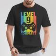 9Th Birthday Boy Girl Level 9 Years 2014 T-Shirt Lustige Geschenke