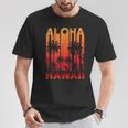 Aloha Hawaii Palm Trees Paradise Beach Holiday Summer T-Shirt Lustige Geschenke