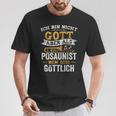 Als Promaunist Bin Ich Göttlich Orchestra Musician Trombone T-Shirt Lustige Geschenke