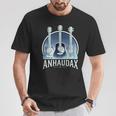 Anhaudax Guitar Bass T-Shirt Lustige Geschenke