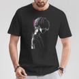 Anime Manga Motif Pixel Illustration Anime T-Shirt Lustige Geschenke