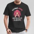 I Like Anime And Maybe 3 People Japanese Manga T-Shirt Lustige Geschenke