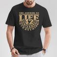 Answer To Life Universe And Everything 42 Is Sense Of Life T-Shirt Lustige Geschenke