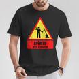 Apero En Cours Humour Alcool Panneau De Signalisation T-Shirt Cadeaux drôles