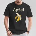 Apfel Banane Scherz Unsinn T-Shirt Lustige Geschenke