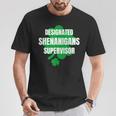 Ated Shenanigans Supervisor Friend St Patrick's Party T-Shirt Unique Gifts Ated Shenanigans Supervisor Friend St Patrick's Party T-Shirt Unique Gifts