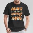 Aunt Of The Birthday Girl Dog Family Party Decorations T-Shirt Personalized Gifts