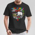 Autism Elephant Non-Verbal Doesn't Mean That I Have Nothing T-Shirt Unique Gifts