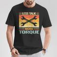 Auto Mechanic Car Mechanic Torque Engineer Funny Quote Retro T-Shirt Unique Gifts