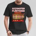 With Automaten Whisperer Spielo T-Shirt Lustige Geschenke