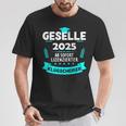 Azubi Prüfung Bestanden Gesellenprüfung Geselle 2025 T-Shirt Lustige Geschenke