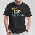 Bapa Man Myth Legend For Dad Papa Father T-Shirt Personalized Gifts