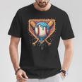 Baseball Drip Home Plate Fun Baseball Apparel For Boys T-Shirt Unique Gifts
