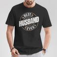 Best Husband Ever Vintage Graphic Men T-Shirt Personalized Gifts
