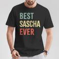 Best Sascha Ever First Name T-Shirt Lustige Geschenke