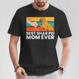 Best Shar Pei Mother Of All Times Shar Pei Dogs Mama T-Shirt Lustige Geschenke