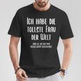 Beste Ehefrau Lustig Spruch Eheerheiratet Partner T-Shirt Lustige Geschenke