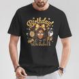 Birthday Queen Black Woman Afro Girl Afrocentric Birthday T-Shirt Personalized Gifts