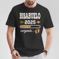 Bisabuelo 2025 Cargando Regalo Nacimiento Bisnieto Bisnieta Camiseta unisex Regalos divertidos