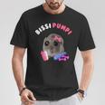 Bissi Pumpi Sad Hamster Cute Hamstie Memes Hamster T-Shirt Lustige Geschenke