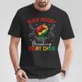 Black History Breaking Every Chain African American Pride T-Shirt Personalized Gifts