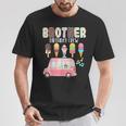 Brother Birthday Crew Ice Cream Truck Bday Ice Cream Party Camiseta unisex Regalos divertidos