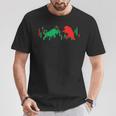 Bulls Bear Stock Exchange Investor Wall Street S T-Shirt Lustige Geschenke