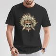 Calavera Infantil Indio Infantil Camiseta unisex Regalos divertidos