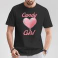 Candy Floss Women's Girls Juniors Women's T-Shirt Lustige Geschenke