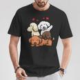 Caniche Cachorros Camiseta unisex Regalos divertidos