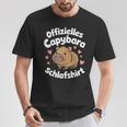 Capybara Official Capybara Sleep T-Shirt Lustige Geschenke