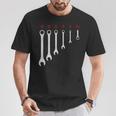 Car Mechanic Wrench Tool T-Shirt Lustige Geschenke