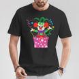 Carnival Clown Party Circus Costume Confetti T-Shirt Lustige Geschenke