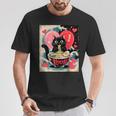Cat Ramen Kawaii Cat Graphic Anime Valentines Day T-Shirt Personalized Gifts