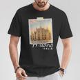 Catedral De Milán Italia Souvenir Duomo Di Milano Italiano Camiseta unisex Regalos divertidos