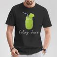 Celery Print As a Celery Juice Movement Gift Detox Tees T-Shirt Unique Gifts