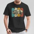 Cerda Lechón Retrointage Para Los Amantes De Los Cerdos Camiseta unisex Regalos divertidos