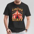 Circus Staff Retro Big Top Carnival T-Shirt Lustige Geschenke
