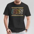 Classic 1965 Originalintage Birthday Est 1965 Edition T-Shirt Lustige Geschenke