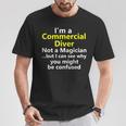 Commercial Diver Job Career Diving Scuba Deep Sea T-Shirt Unique Gifts