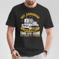 Conductor De Camión Grande Semirremolque Conductor Camiseta unisex Regalos divertidos