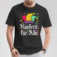 Confetti And Fool Cap Carnival Costume T-Shirt Lustige Geschenke