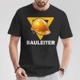 Construction Manager Outfit For Children Construction Worker Helmet Construction Worker T-Shirt Lustige Geschenke