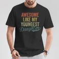 Cool Girl Dad For Men Awesome Like My Youngest Daughter T-Shirt Personalized Gifts