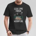 Cool Grandpa Driving Motorhome Grandad Grandad Camping T-Shirt Lustige Geschenke