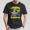 I Crushed 100 Days Of School For Boys 100Th Day Of School T-Shirt Personalized Gifts